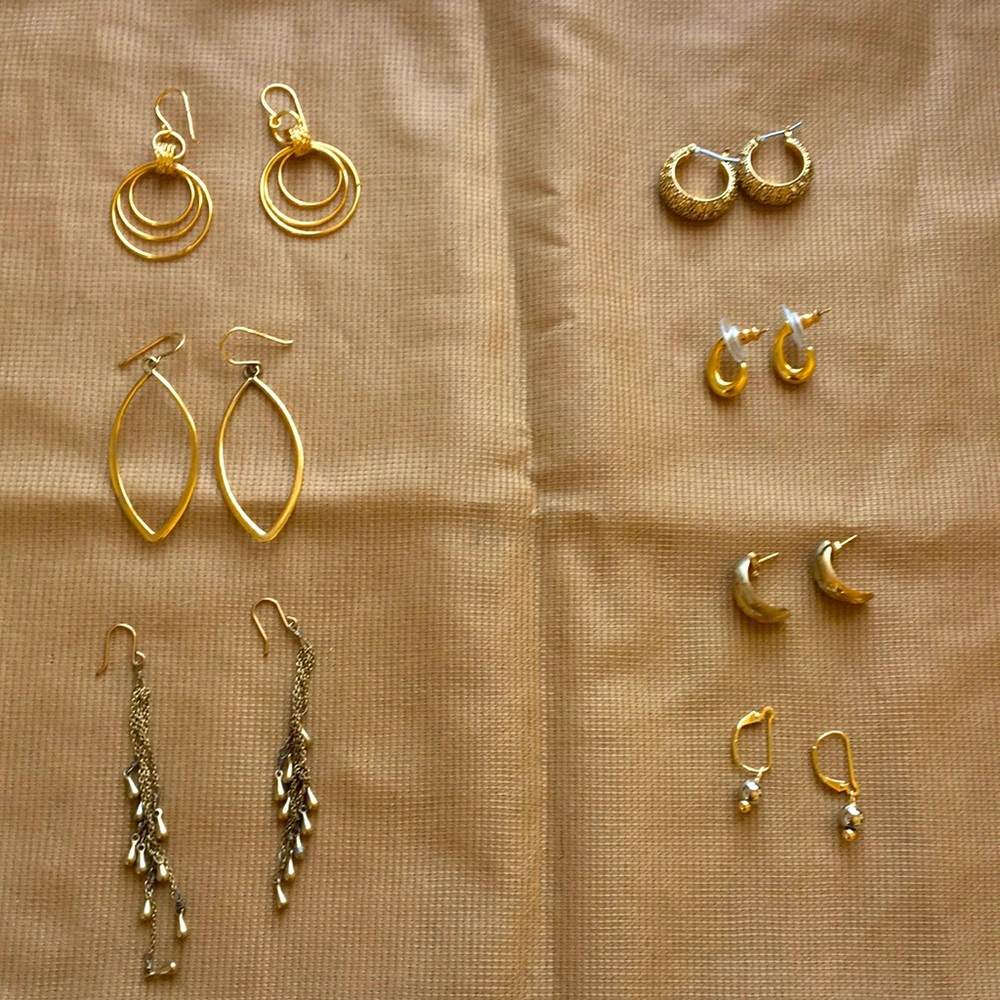 JLo and other costume earrings